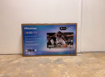 43 “ Hisense Smart 4K LED HDR TV