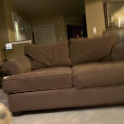 $100 For All!!! Love Seat, 2 Chairs And Ottoman