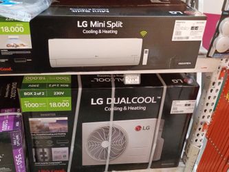 LG DualCool Mini Split 18000 BTU Cooling & Heating