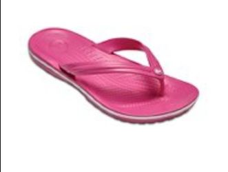 New Crocs Crocband Flip Flops Women's Size 11