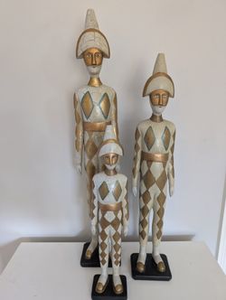 Harlequin Figurines