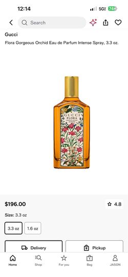 New Gucci Flora Orchid intense 3.3 oz 100ML  $196 plus tax selling $130