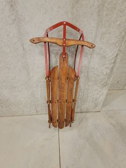 Vintage Snow Sled