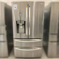 Open Box: LG 28 cu.ft. Smart wi-fi Enabled French Door Refrigerator - 32CAO868