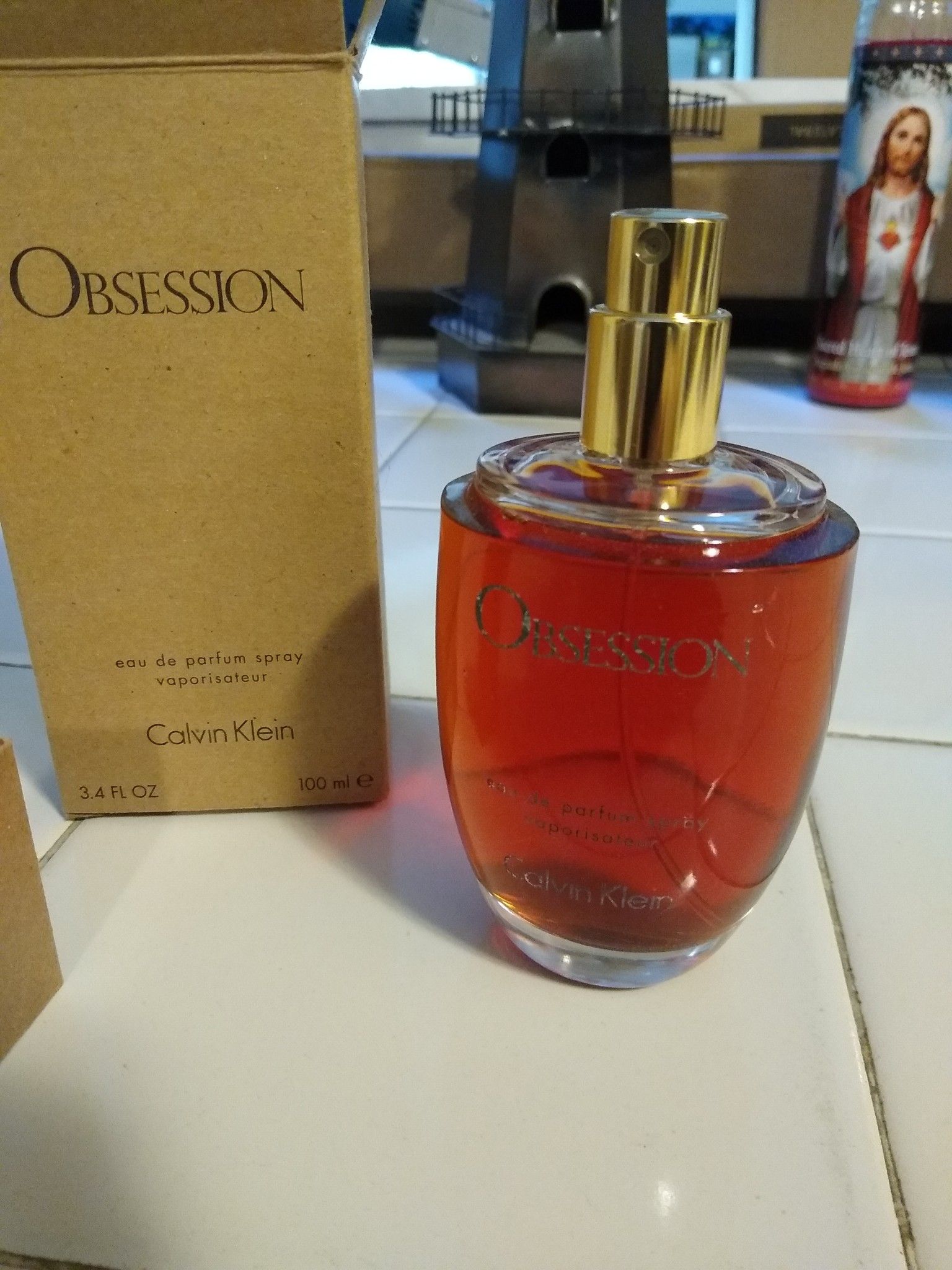 NEW** (4) CALVIN KLEIN OBSESSION PERFUME EAU DE PARFUM WOMEN