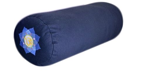 Brand New YogaAccessories Supportive Natural Cotton and Synthetic Batting Portable Round Yoga Bolster