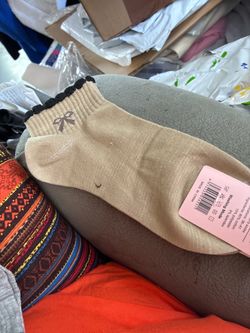 Women's Ankle Socks with Bow Detail