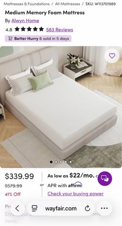 Brand new mattress
