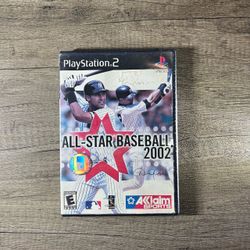 All-Star Baseball 2002 PS2 game