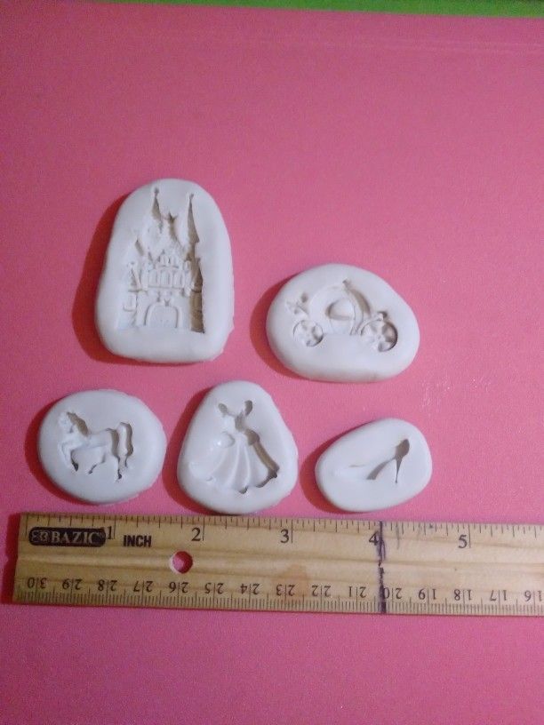 Cinderella Silicon Molds Set $12