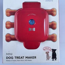 Dash Mini Dog Treat Maker-Red