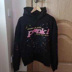 Black sp5der hoodie