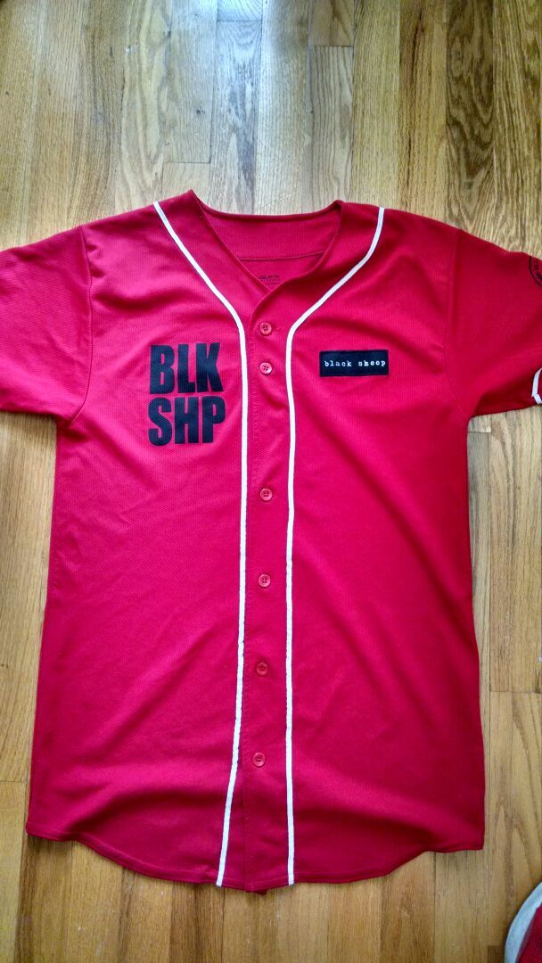 Black sheep baseball jersey