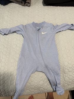 Nike Baby Footed Zip-Up Sleeper