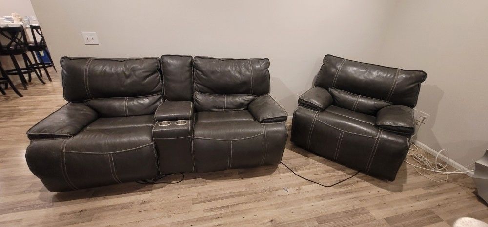 Power Oversized Chair Love Seat And Couch