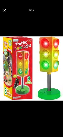NIB: ArtCreativity Traffic Light Lamp Rechargeable Classroom Night Light Remote (Several Available)
