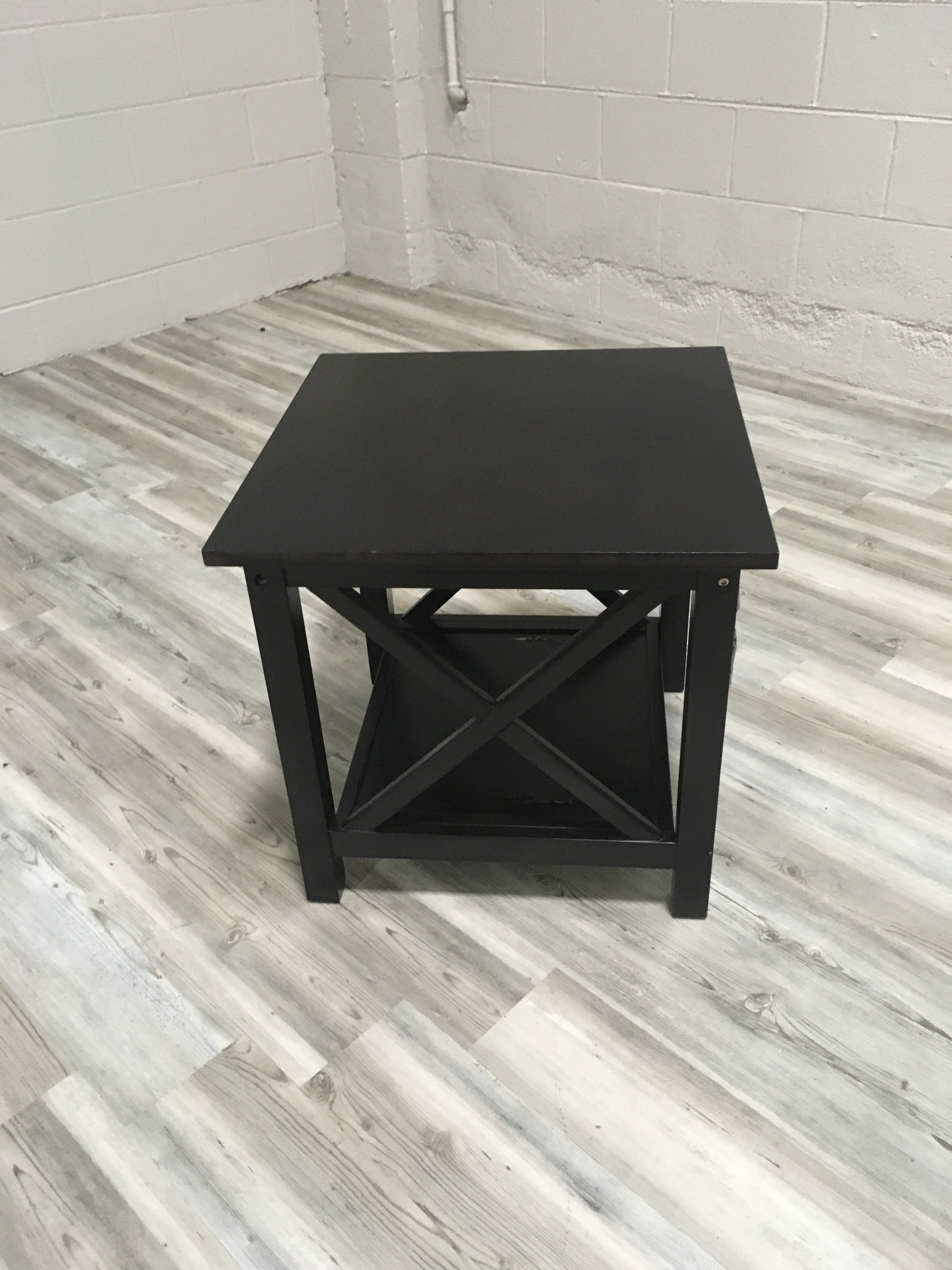 Small Side Table (Dark Colored Wood)