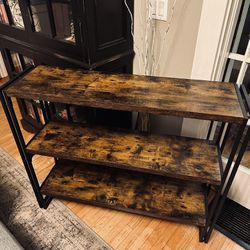 Three Level Entryway Console Table
