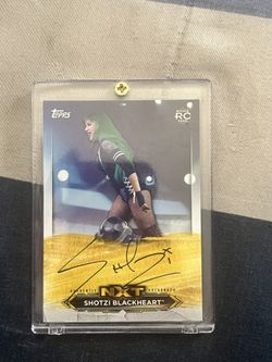 Topps Shotzi Blackheart Rookie Auto