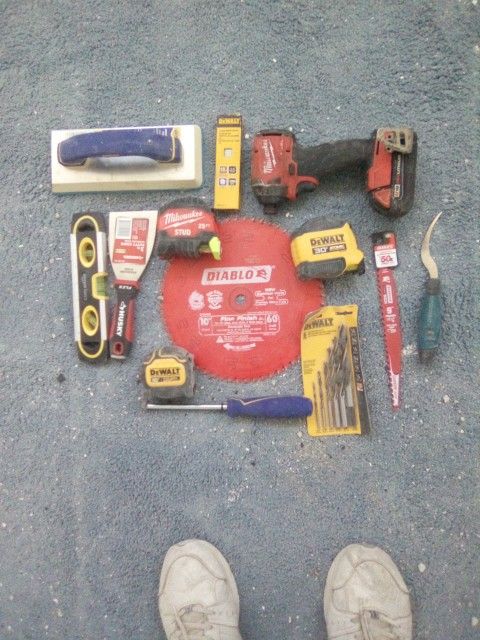 Assortment Of Tools Needed For The Trade....