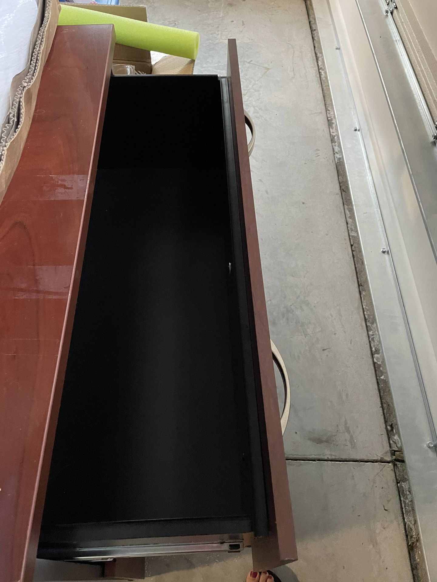 large filing cabinet with 2 drawers Business equipment