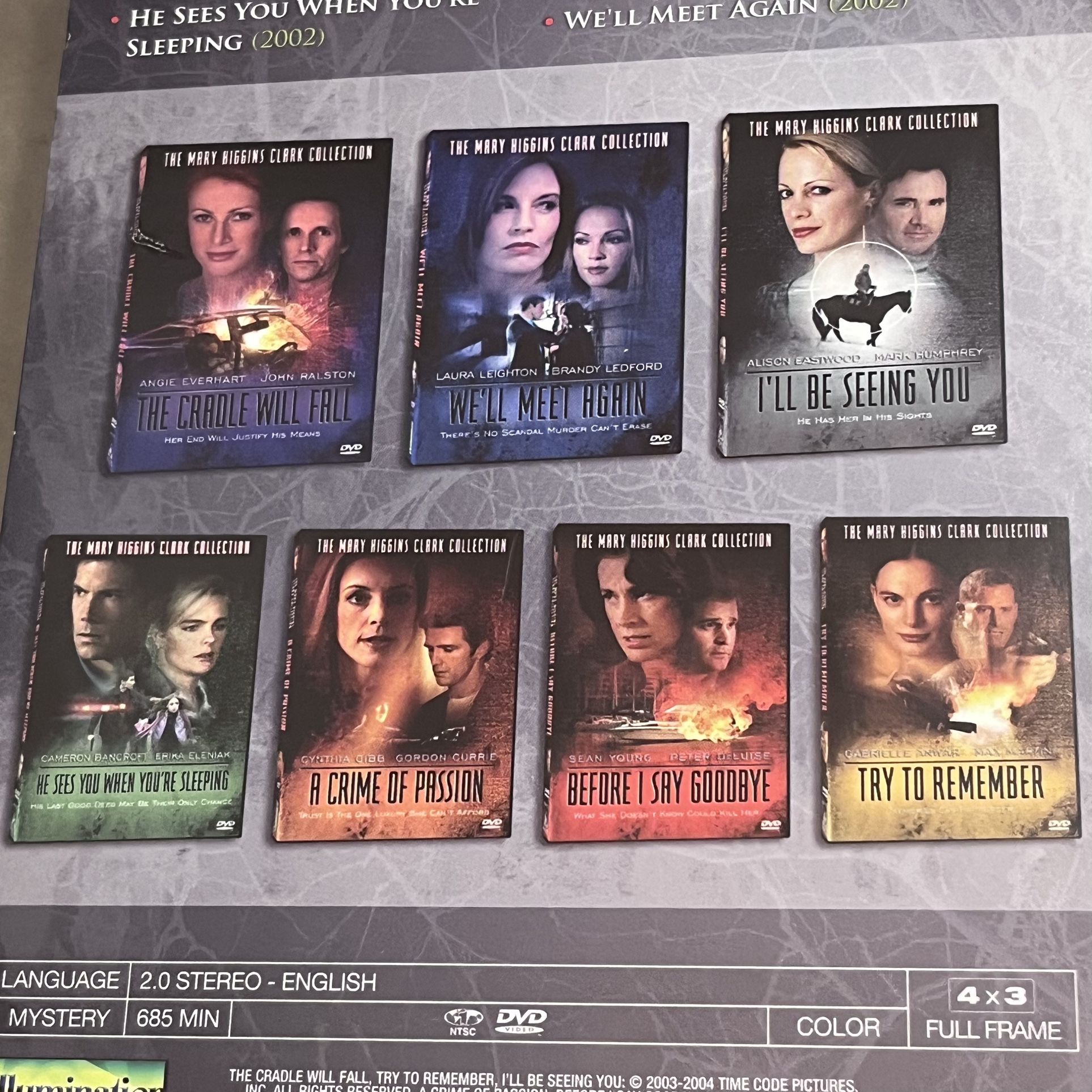 The Mary Higgins Clark Collection: 7-DVDs