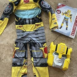 Child Youth Boys Bumblebees Transformers Halloween Costume 4/6