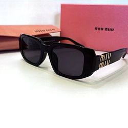 New MIUMIU Geometric Black 