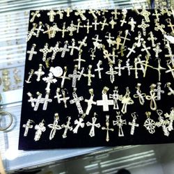 14k Gold Cross Special $80 & Up Each