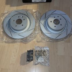 REAR ROTORS BRAKES SET INFINITI/NISSAN