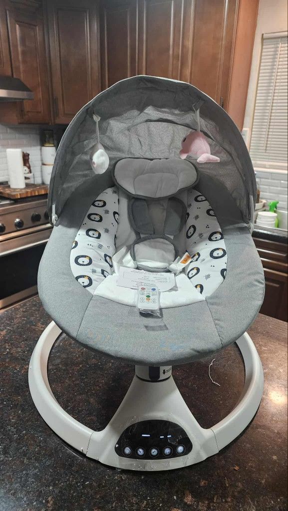 Baby Touch Screen Swing And Playpen