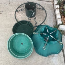 4 Stander FOR Christmas Tree Big Size Metal $20 Plastic $ 10 , 2 M Size Plastic $5 Each