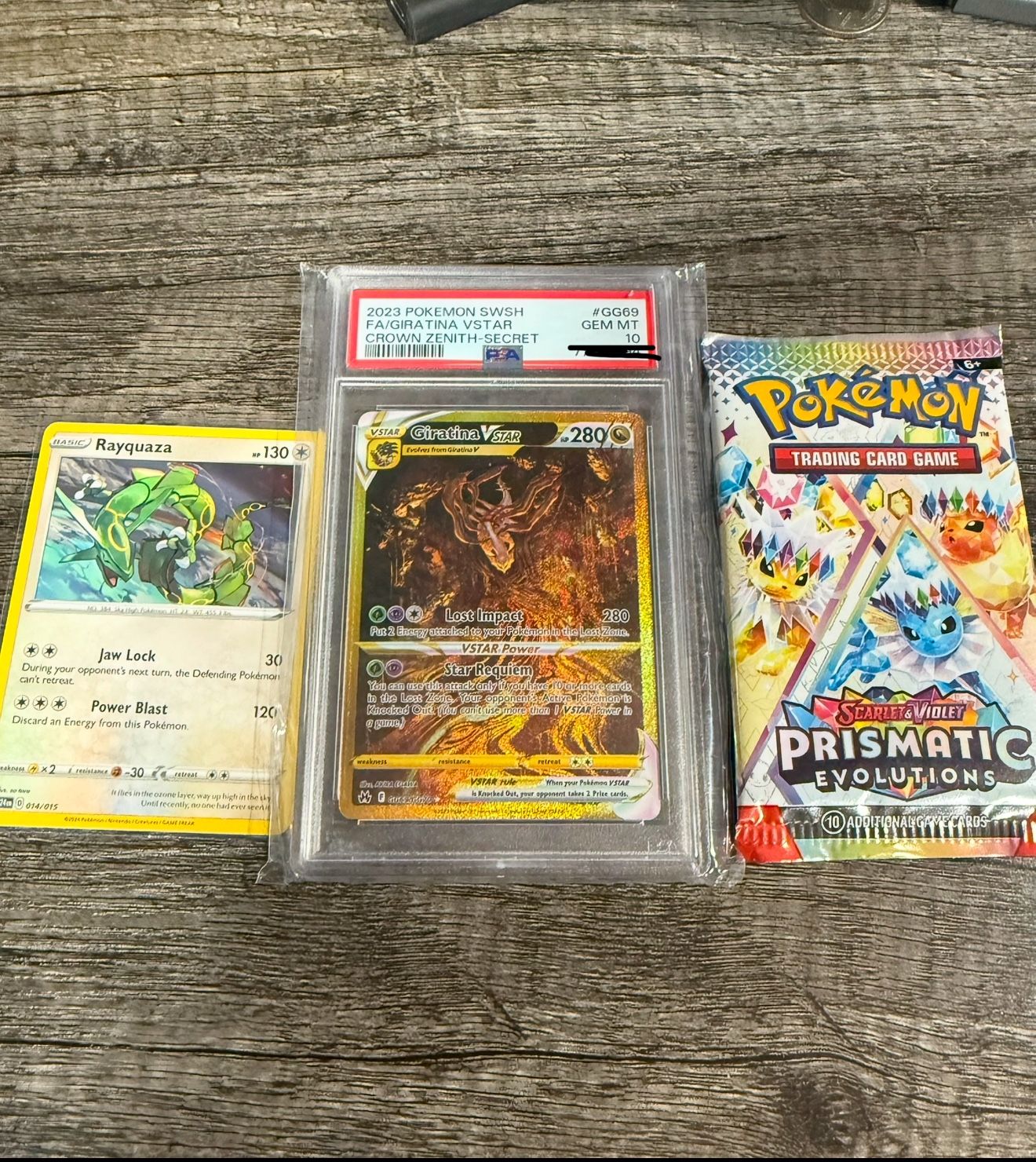 Pokemon GiratinaVstar PSA 10, Pokemon Pack, Card