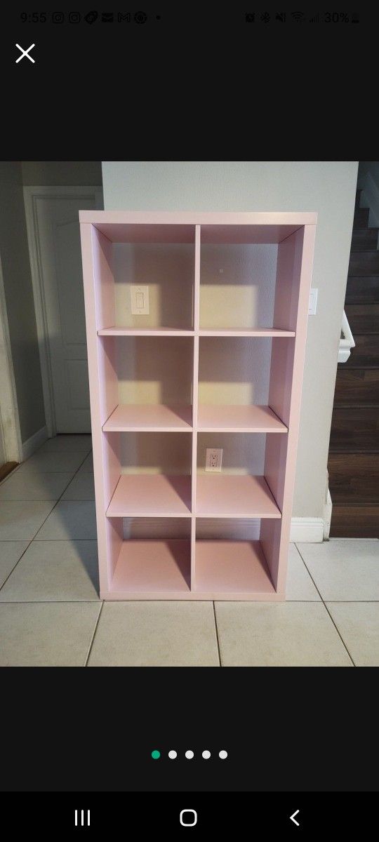 Pink Ikea Kallax- West Kendall