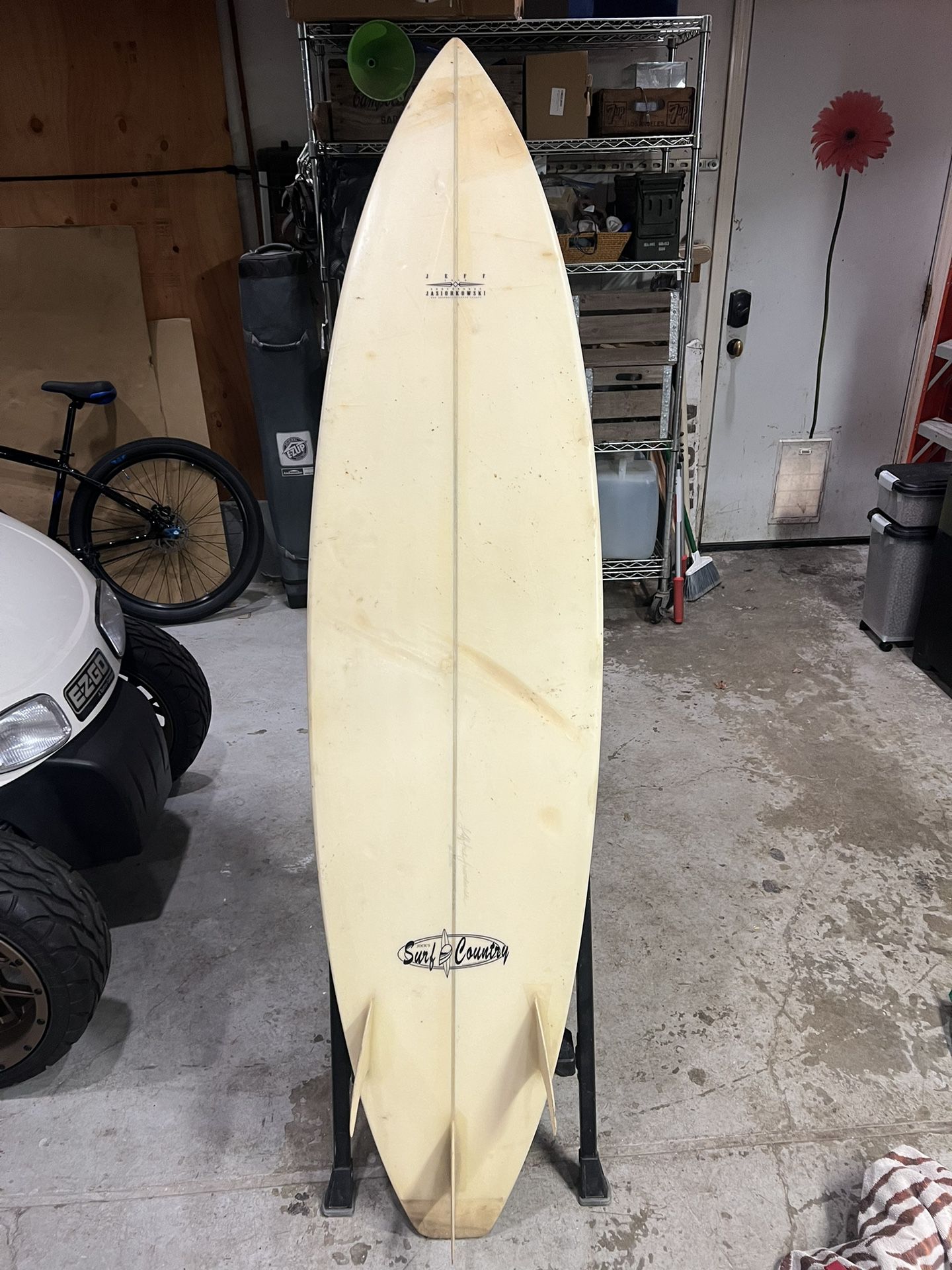 Vintage Jeff Jasiorkowski Surfboard