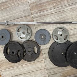 Barbell And Plates 1”