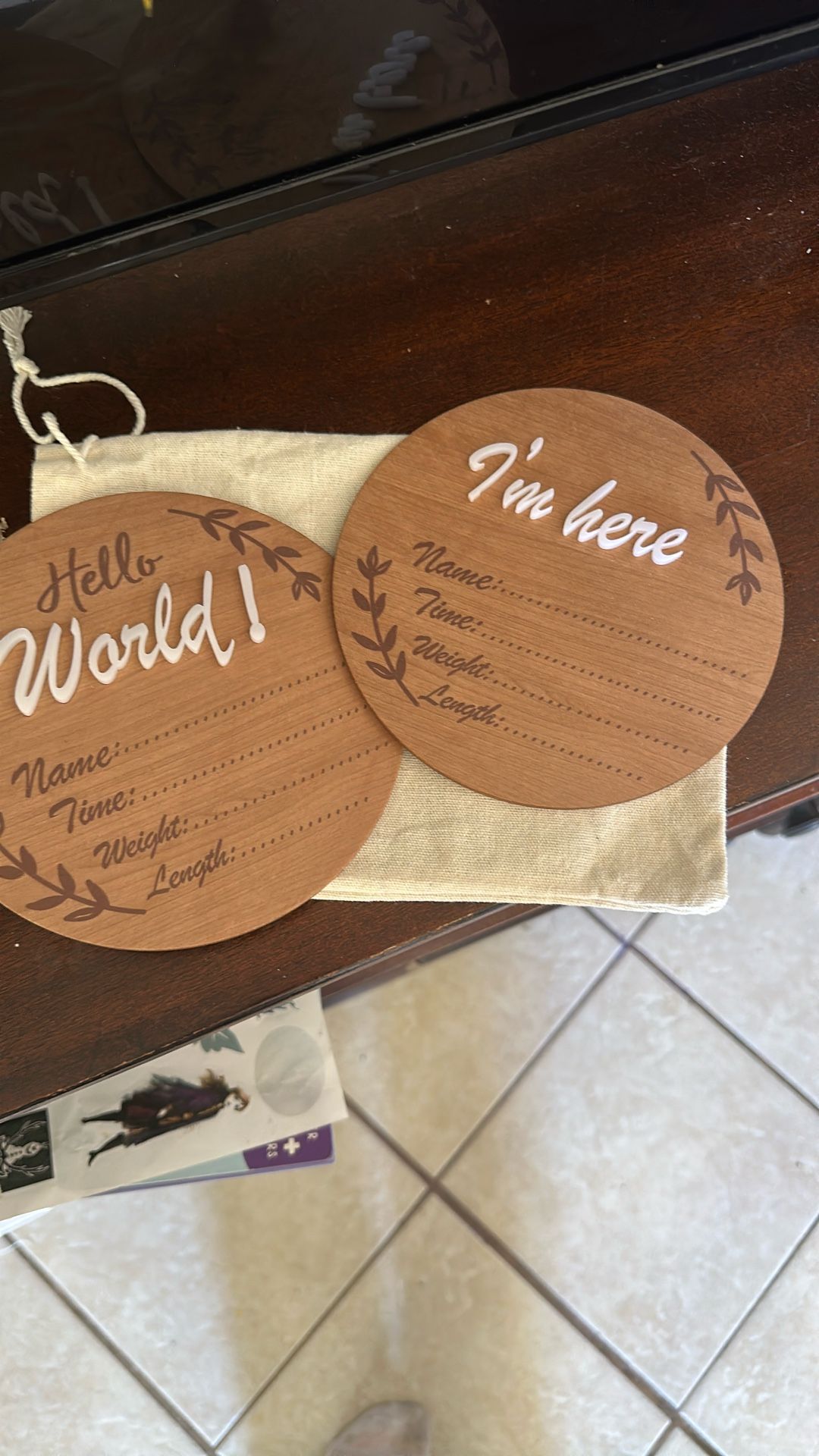 Newborn Baby Announcement