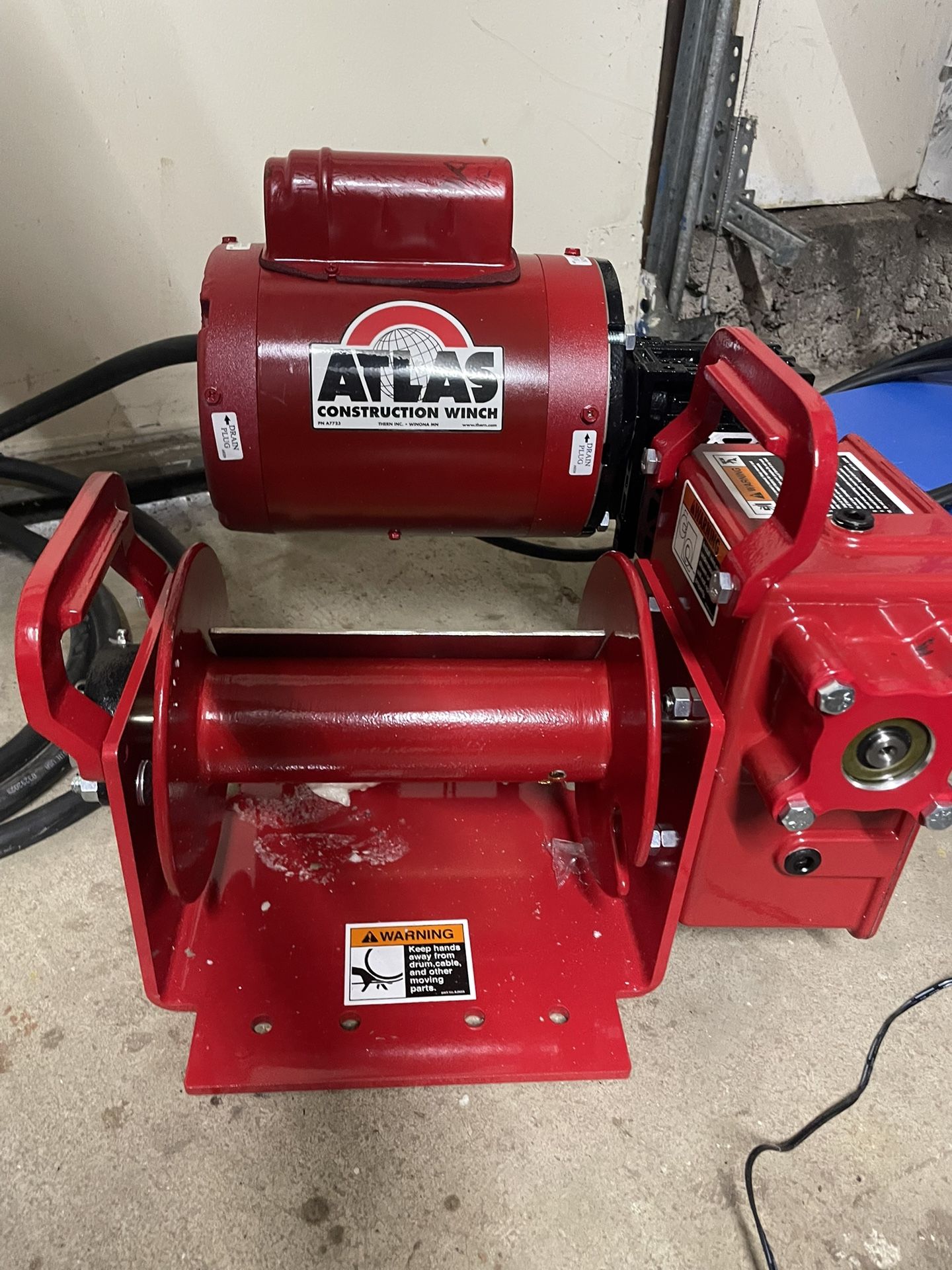 Thern 1ton Construction Winch