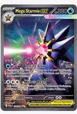 Mega starmie ex