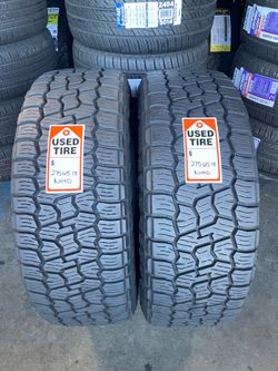 (2) 275/65/18 Nitto
