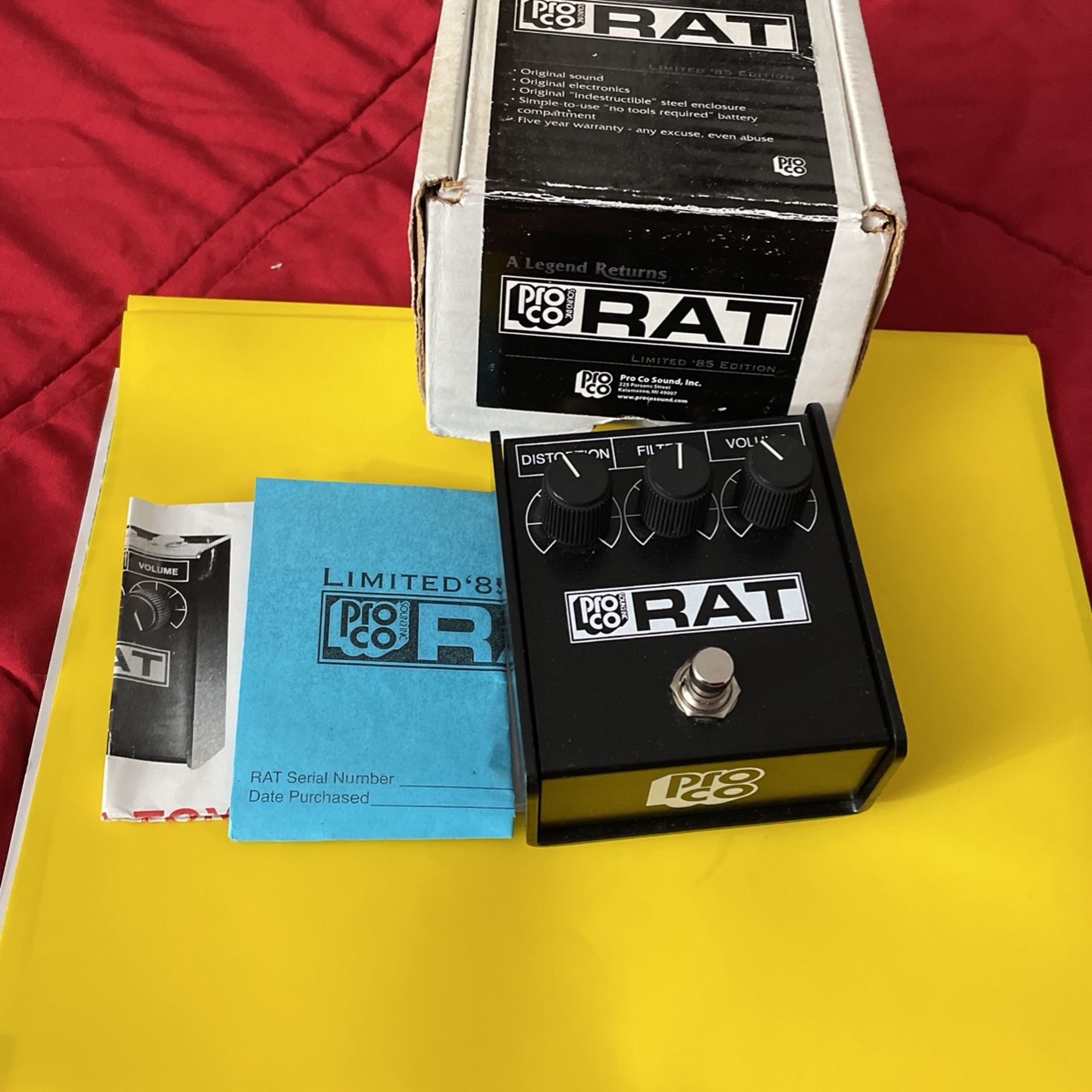 ProCo RAT White face