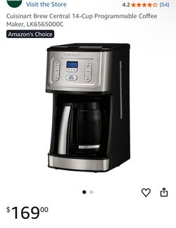 Cuisinart Brew Central 14-Cup Programmable Coffee Maker,