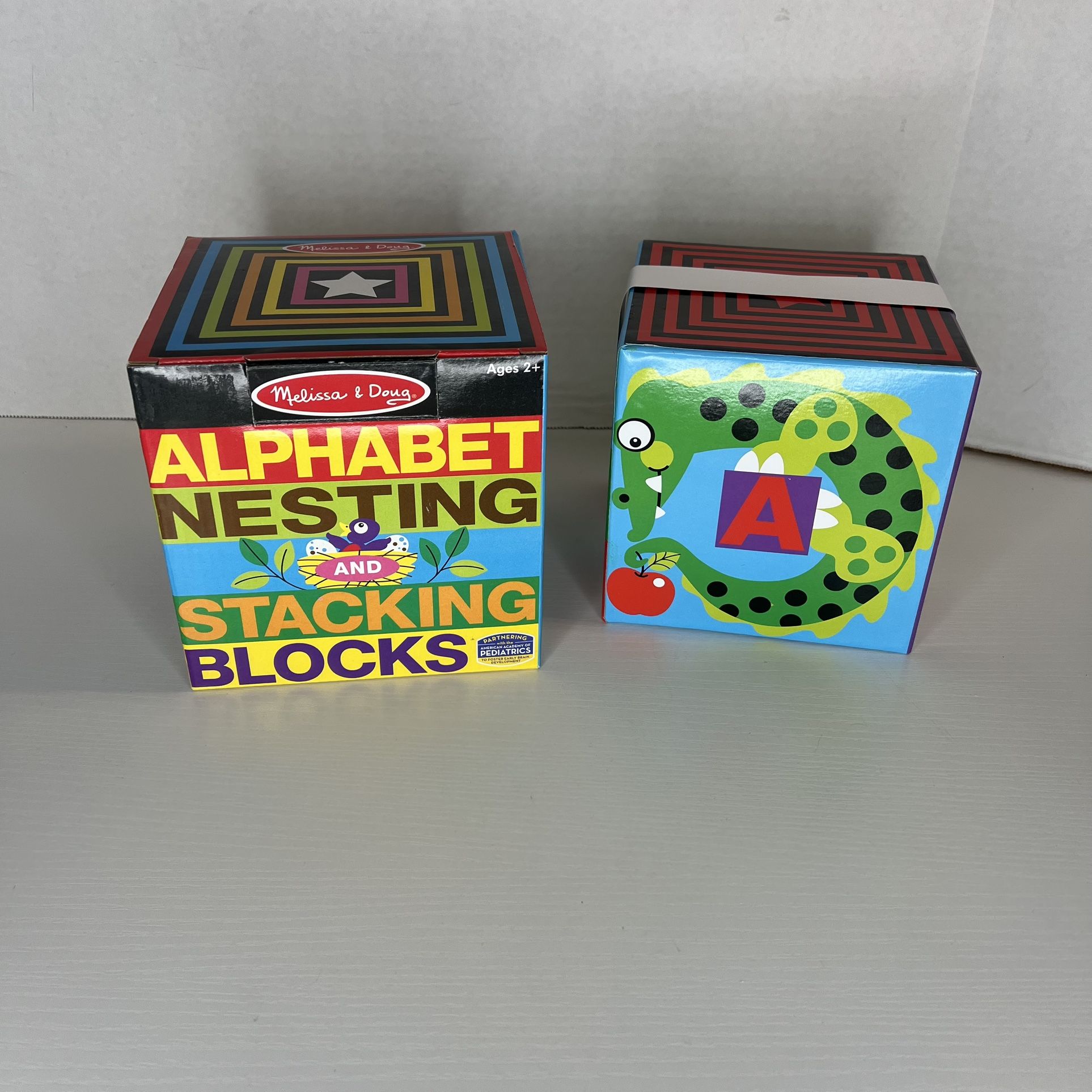 Melissa & Doug Alphabet Nesting Blocks 10pcs