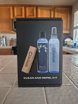 Shoe cleaning kit from refreshed shoe cleaner