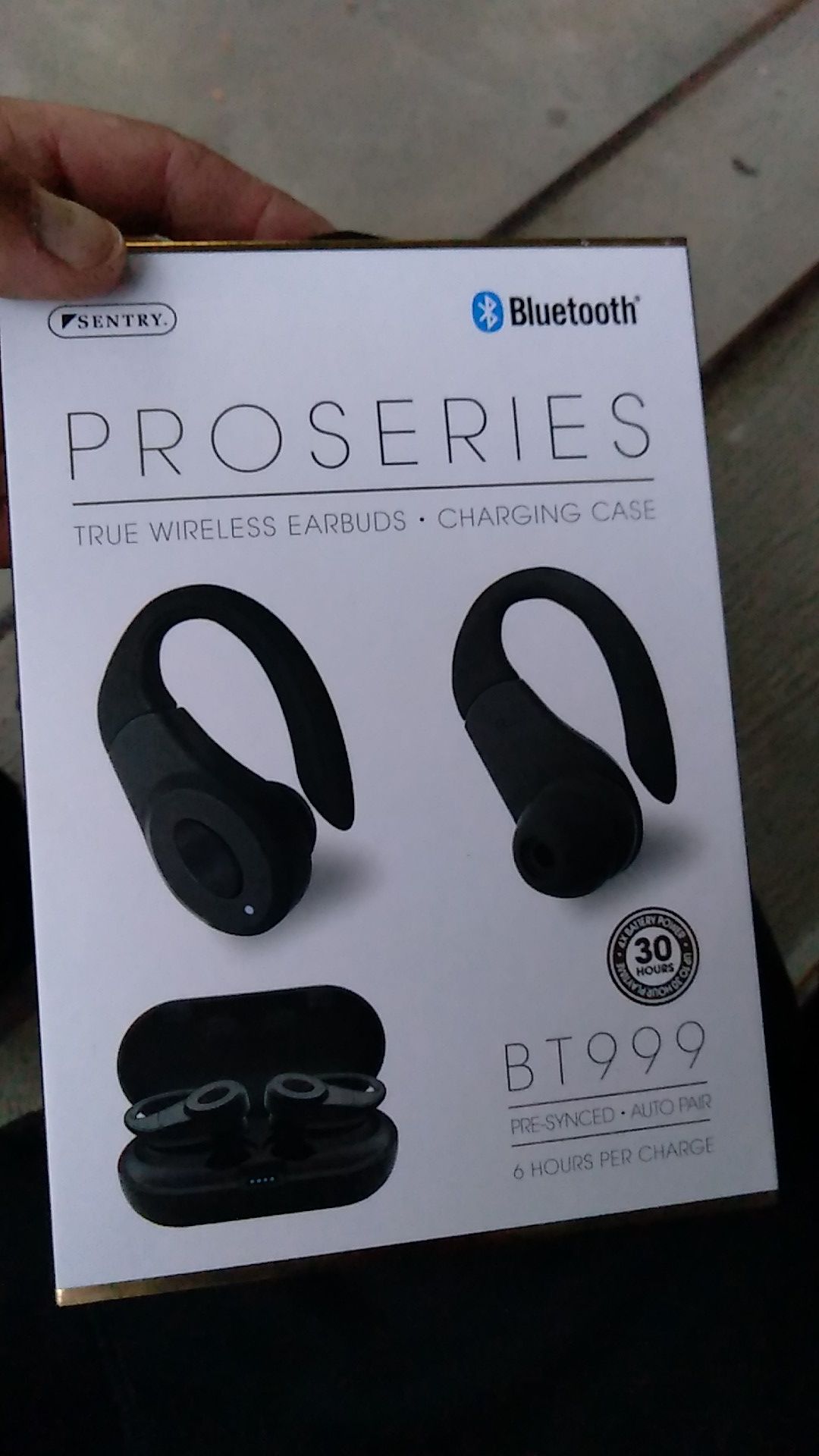 Sentry pro series true wireless earbuds..new never opened