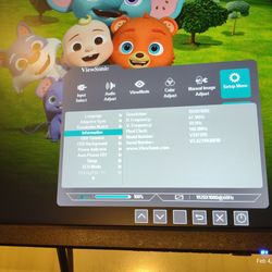 ViewSonic Monitor with New Swivel/Tilt TV Wall Mount