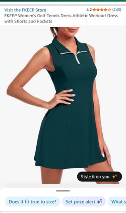 NEW Tennis Dress Size Small