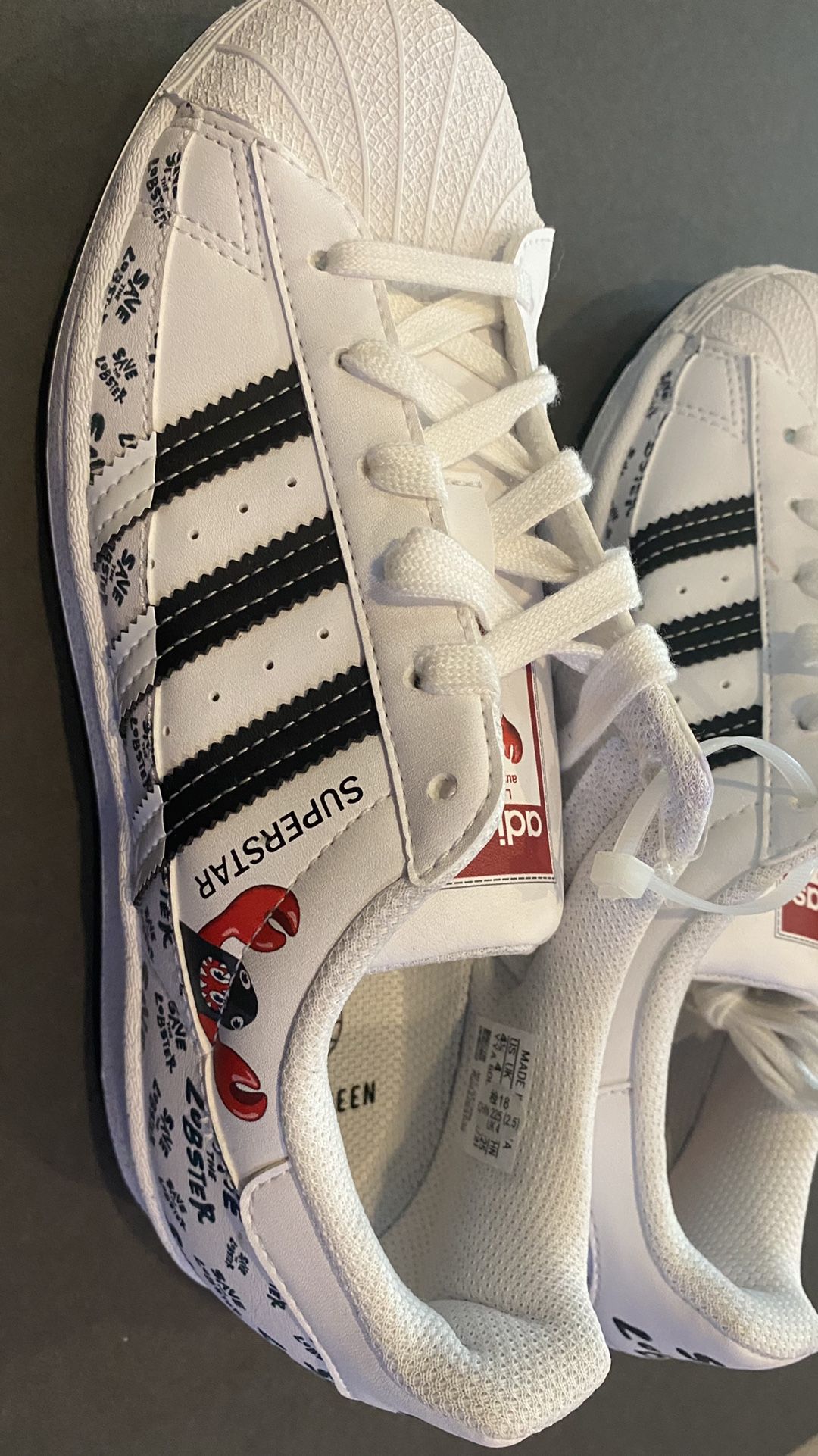 Adidas Super Star Save The Lobster Shoe Line