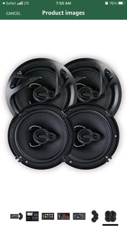 4 Power Acoustik Door Speakers