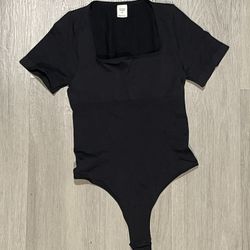 Black Bodysuit Thong